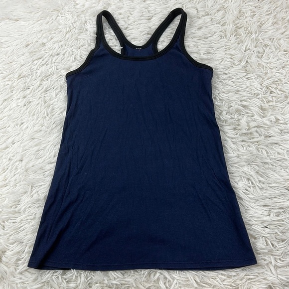 Lululemon Tank Blue Black - Picture 1 of 5